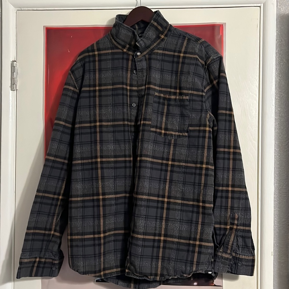 Vans button up shirt